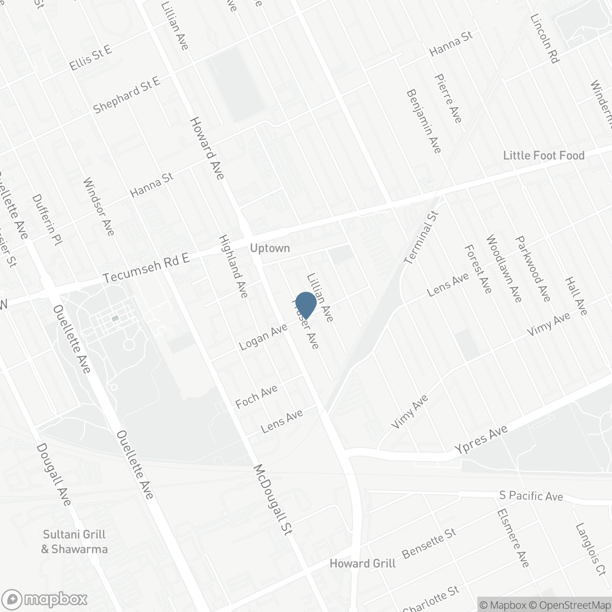2284 Fraser AVENUE, Windsor, Ontario N8X 3Z7